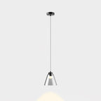 Sculptural Glass Pendant Lamp