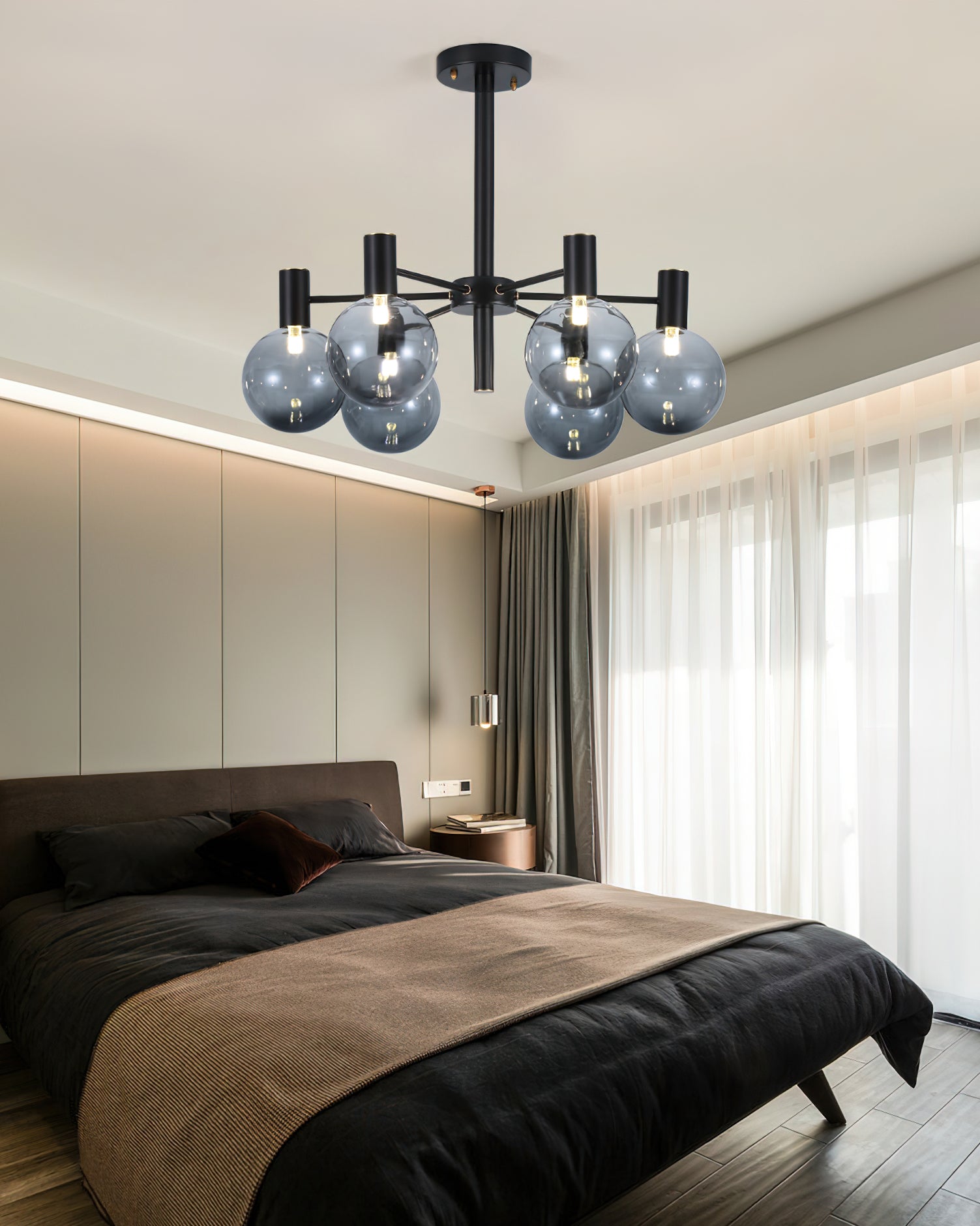 Lustre Selva Preto
