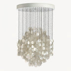 Shell Waterfall Chandelier