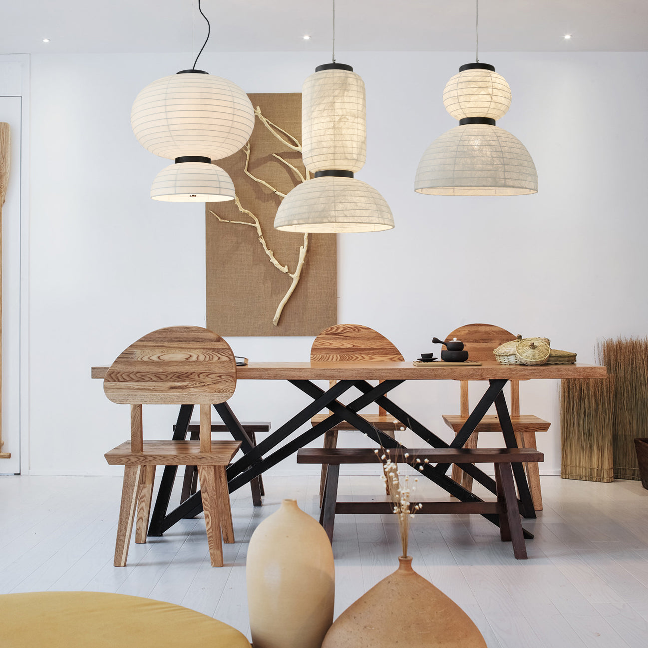 Silk Formakami Pendant Light
