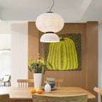 Modern Silk Pendant Light