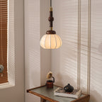 Silk Globe Pendant Lamp