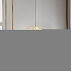 Gold Spark Ball Pendant Light