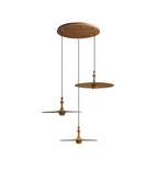 Spindle Disc Pendant Lamp