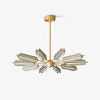 Sputnik Brass Chandelier
