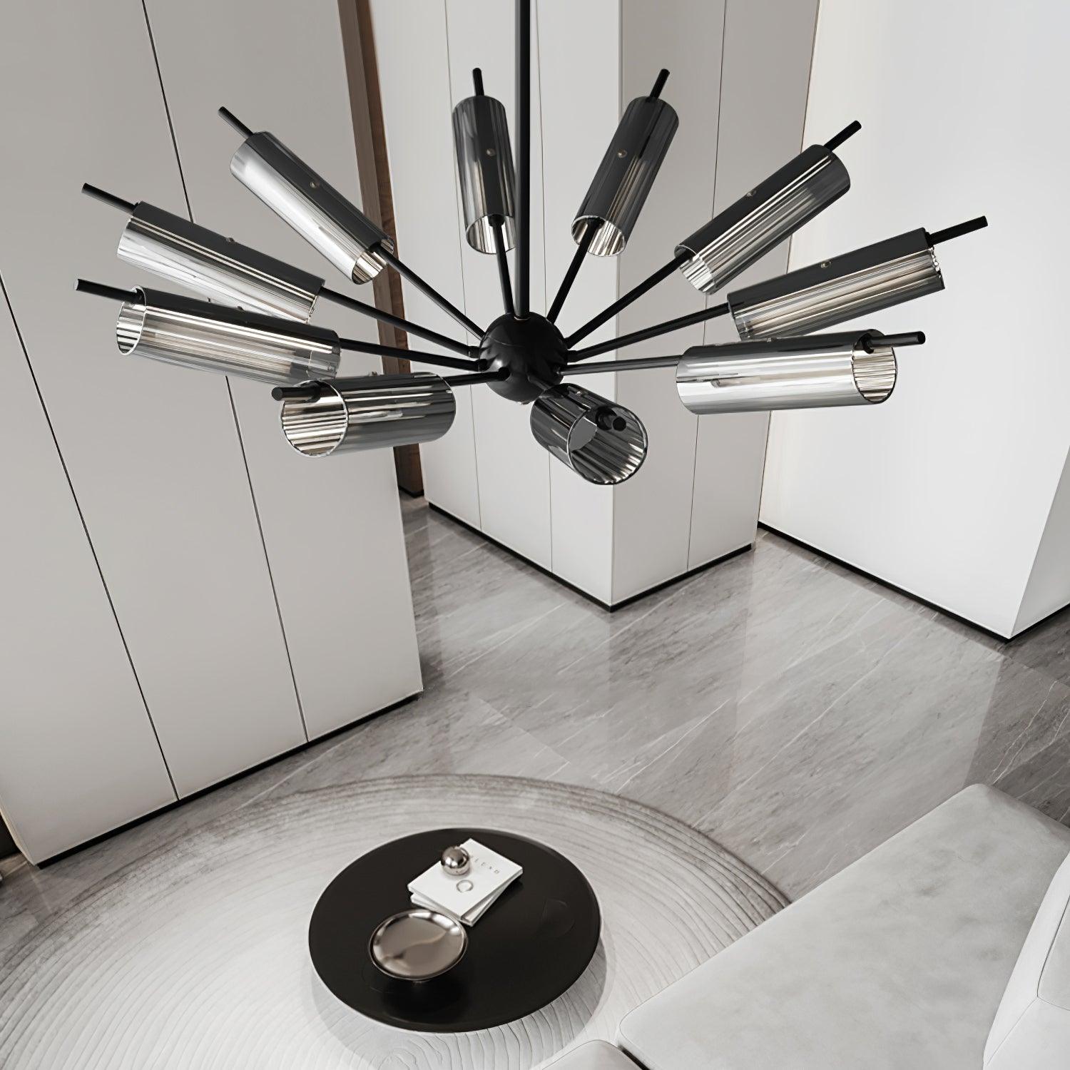 Lustre de latão Sputnik 