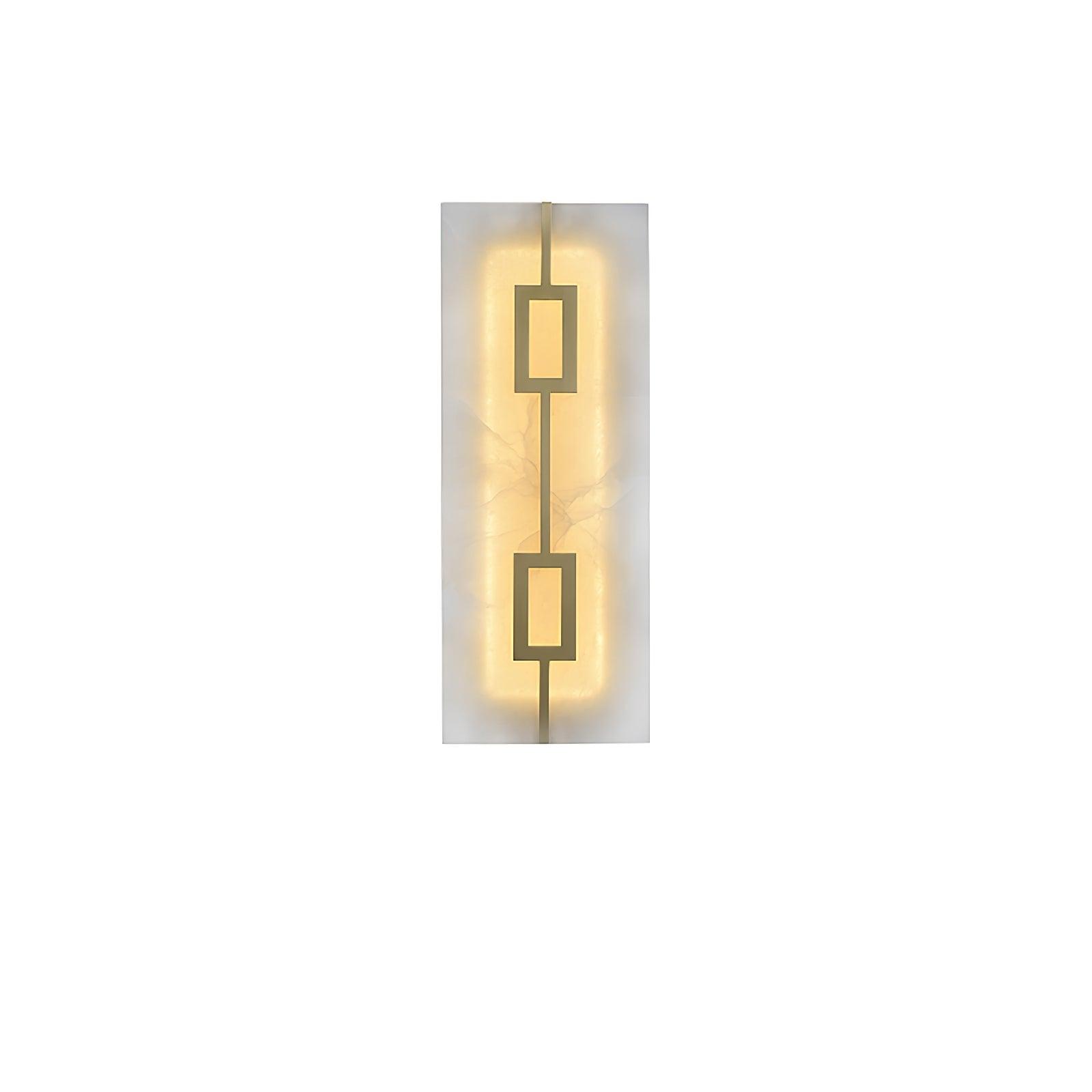 Square Marble Wall Lamp