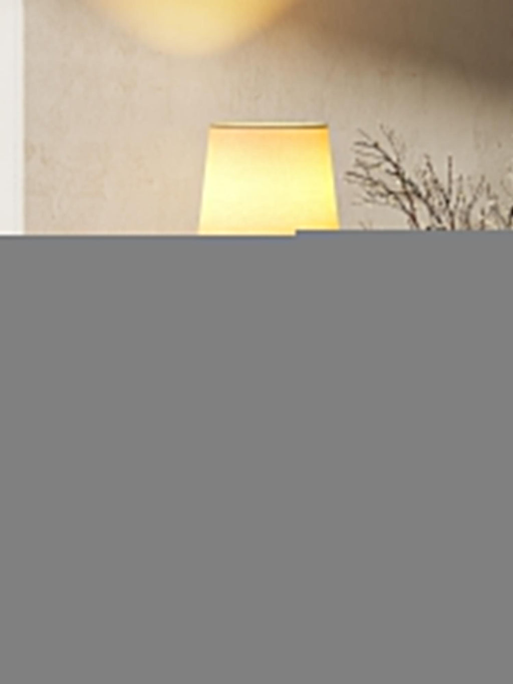Stacked Wooden Table Lamp