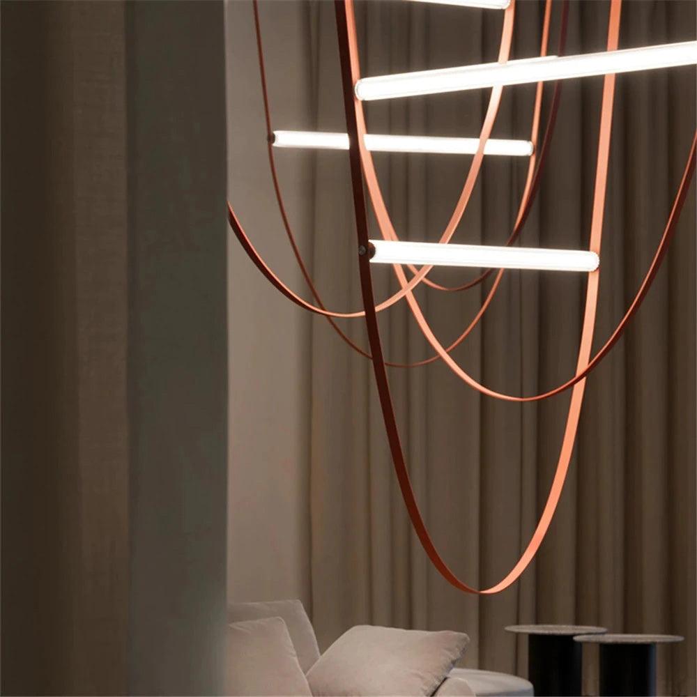 Straight Belt Pendant Lamp