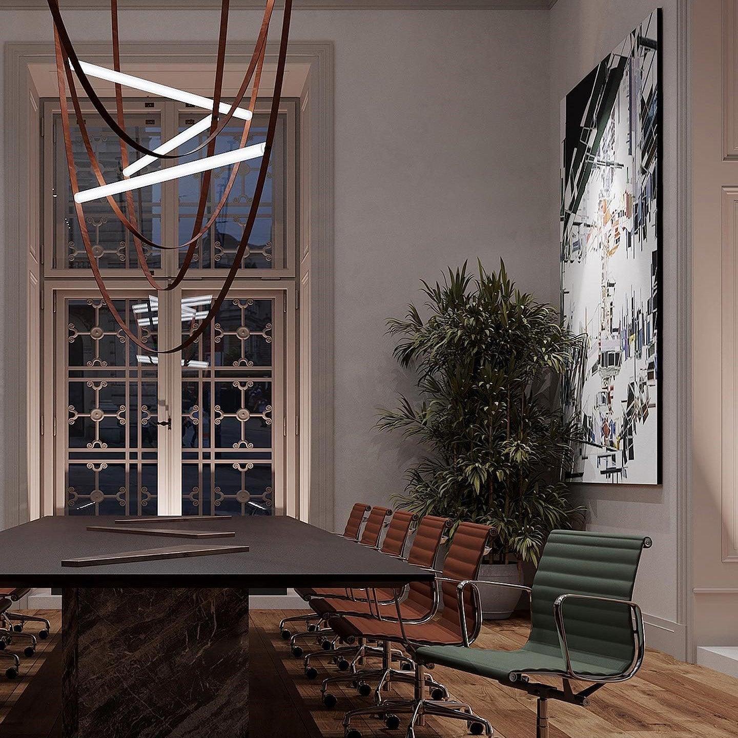 Straight Belt Pendant Lamp