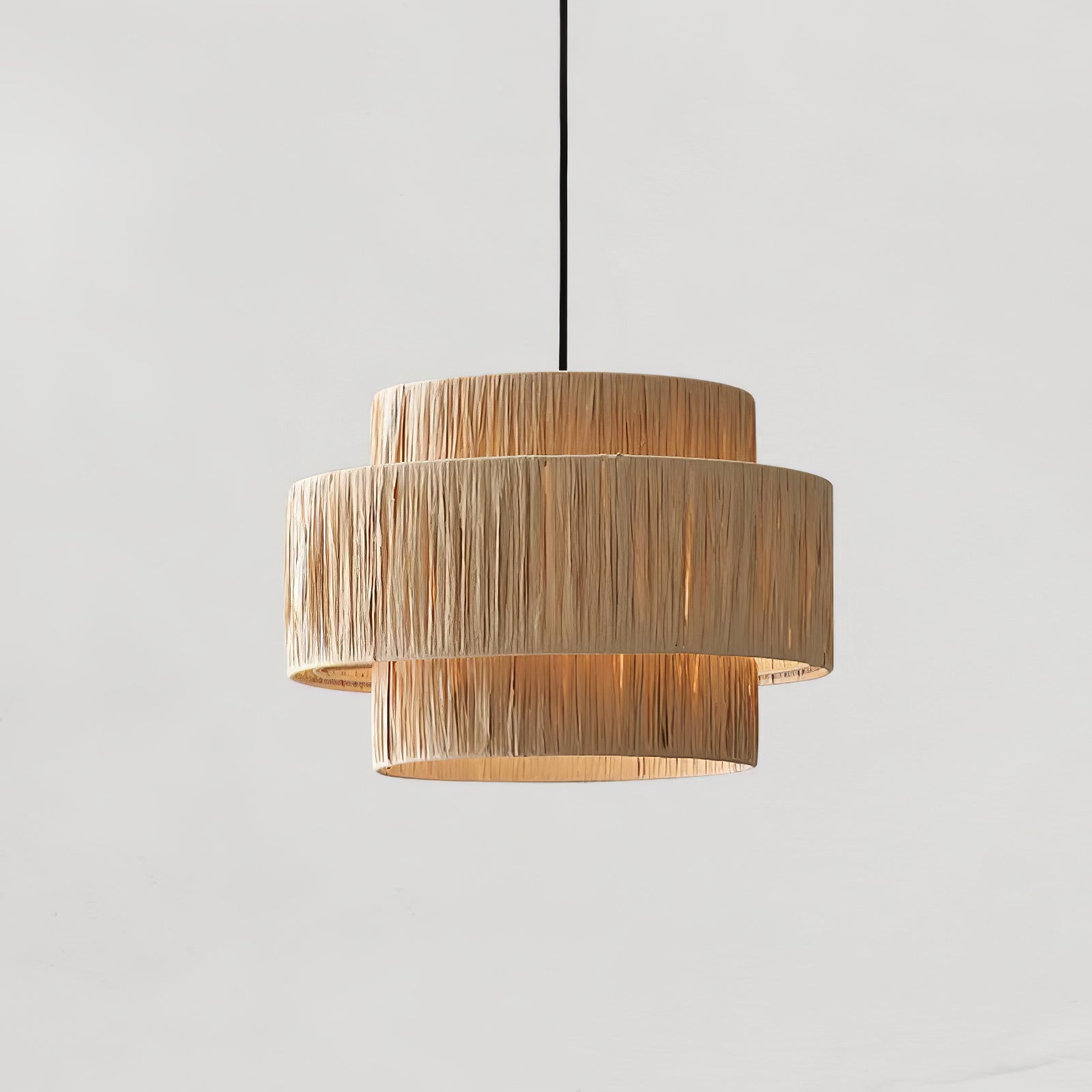 Straw Art Pendant Light