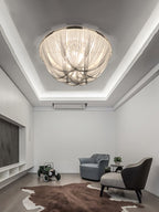Tassel Aluminum Chain Ceiling Light