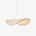 Tense Silk Pendant Light