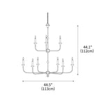 Thousand Brass Chandelier