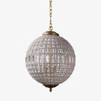 Traditional Gold Globe Chandelier