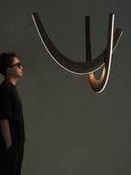 U Wooden Pendant Lamp