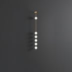 Vertical Balls Wall Lamp