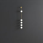 Vertical Balls Wall Lamp