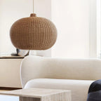 Vintage Rattan Pendant Lamp