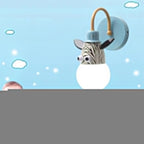 Cartoon Animal Kids Wall Lamp