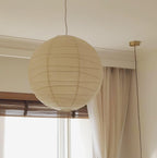 Washi Paper Pendant Swag Lamp