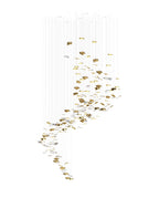 Whispering Kerchiefs Chandelier